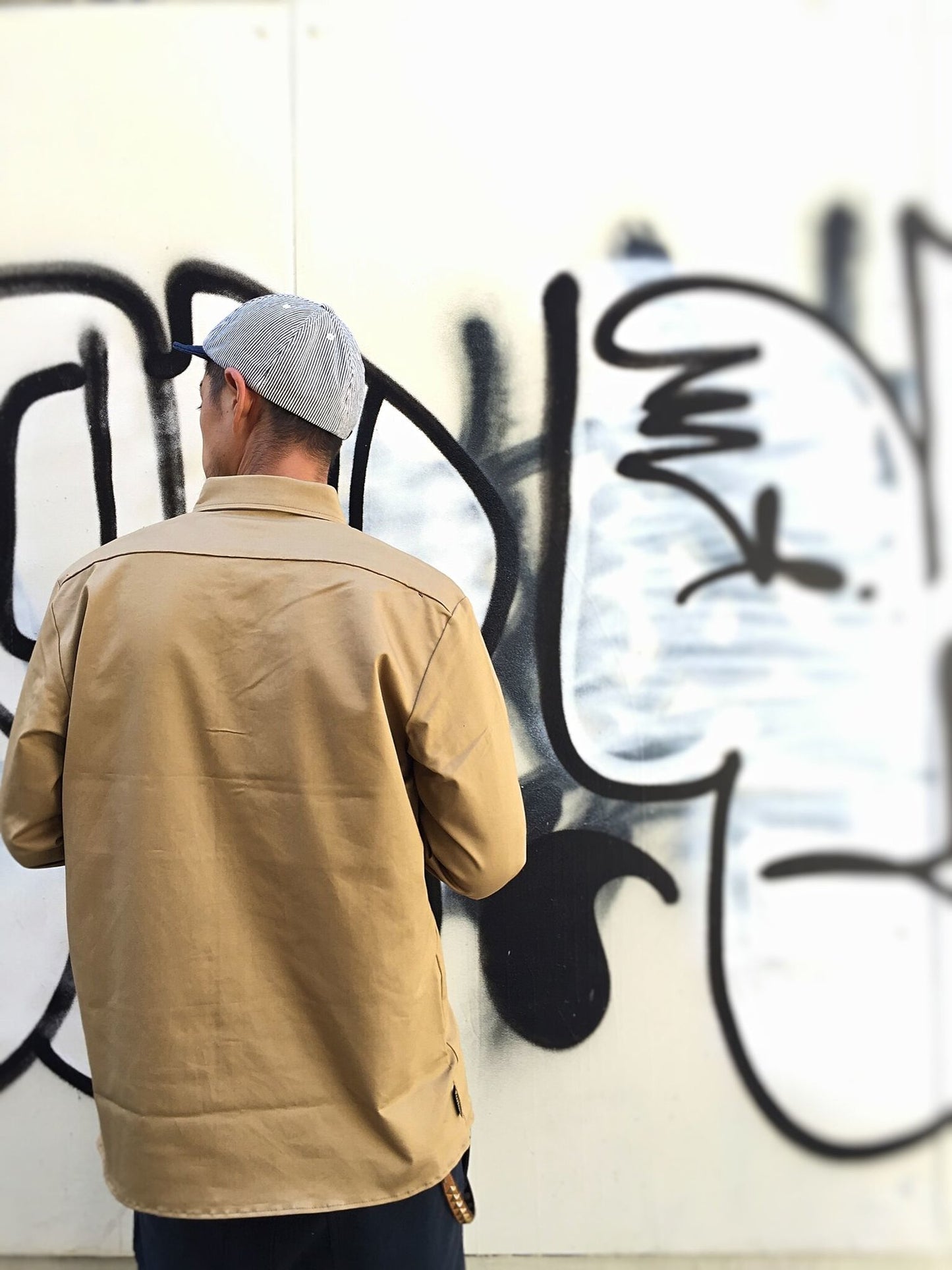 BEDFORD SHJK / smoke beige