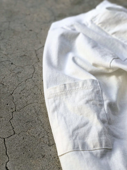 JM19SS1S03 / THE 1ST SHOP × JM LONG SLEEVE POCKET TEE / WHITE