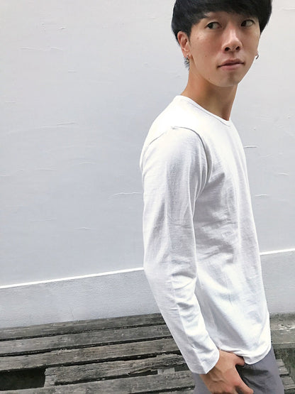 F-neck 5/6 Tee Ⅱ / white