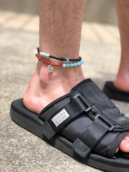 Colorfield Beads Anklet / type D