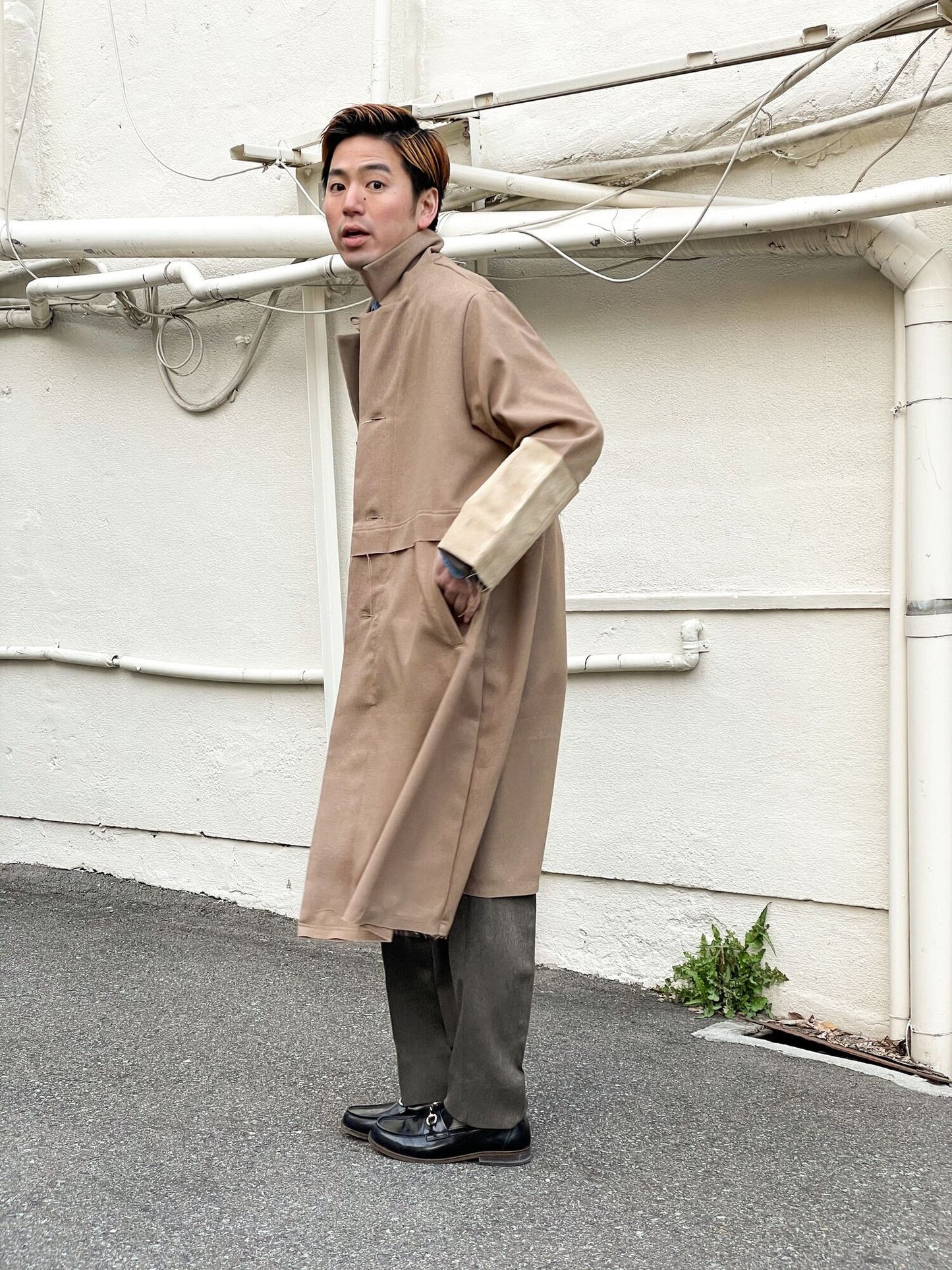 VOO-1032 / JAGGED SHI-FU / D.BEIGE