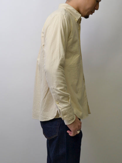 301NW / ネル起毛ダスティーワッシャーエイタシャツ / オフホワイト