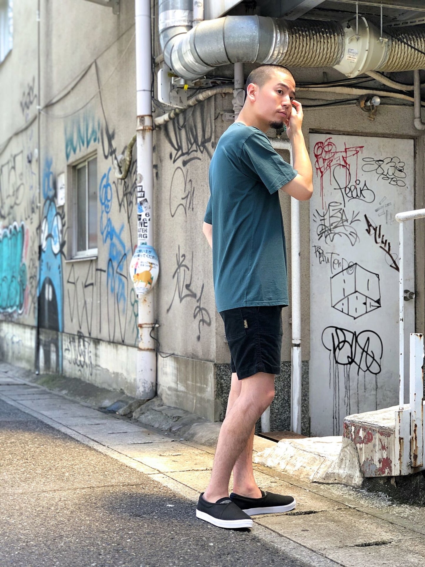 WYTHE Short Pants / green