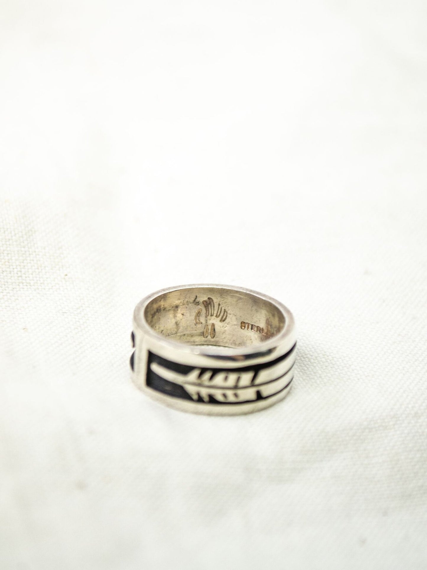 WILLIS HUMEYESTEWA SILVER RING