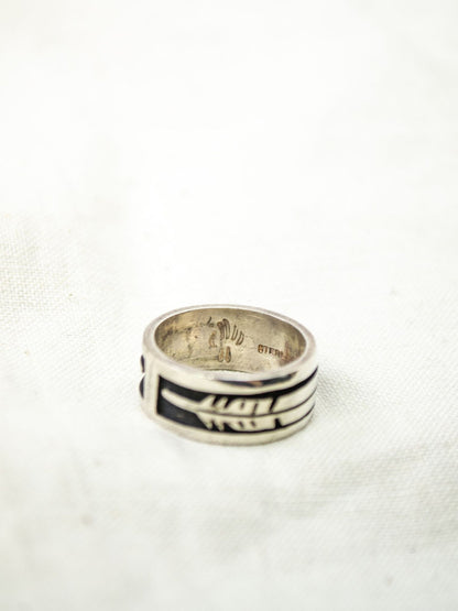 WILLIS HUMEYESTEWA SILVER RING