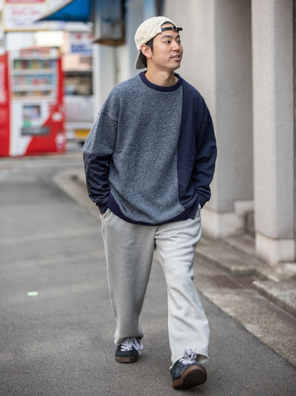 TPS-288 / GRUNGEBOY KNIT for FLATBUSH / NAVY