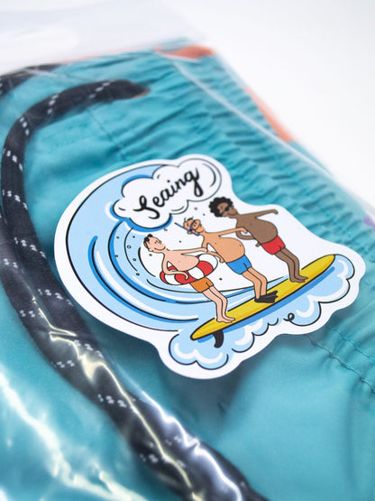 B4002 / SEAING ART SHORTS