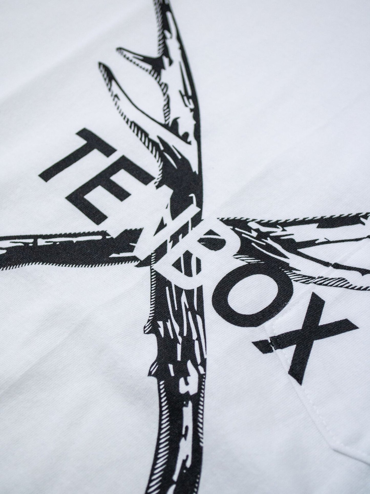 CLOSS HORN TEE / WHITE