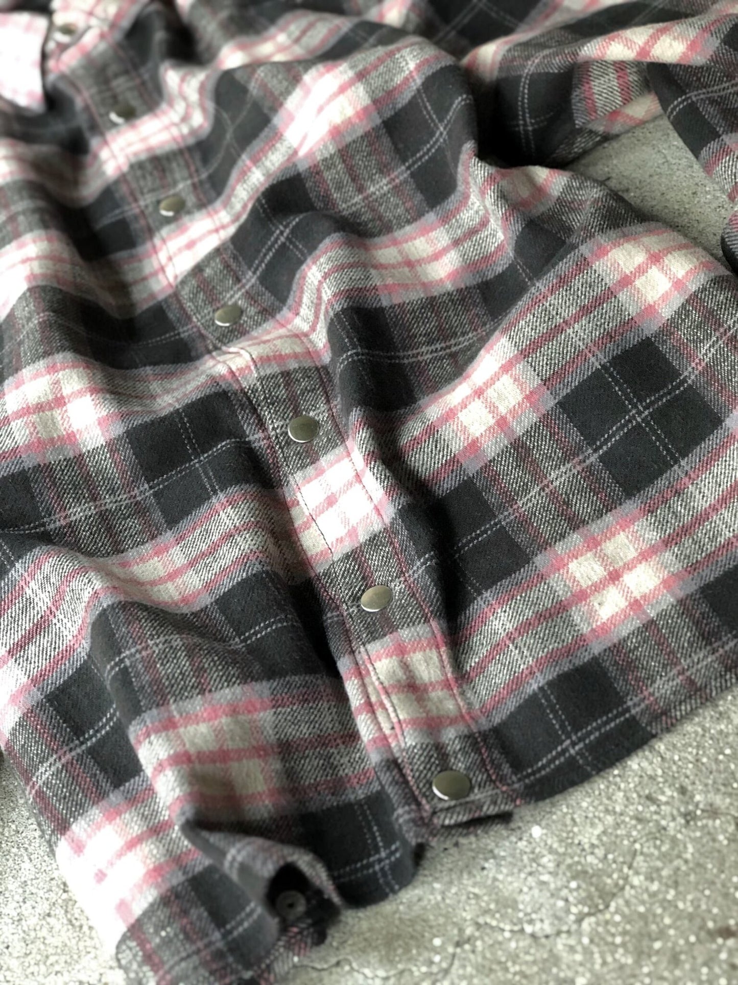 GOWANUS JKT(FLANNEL CHECK) / BLACK