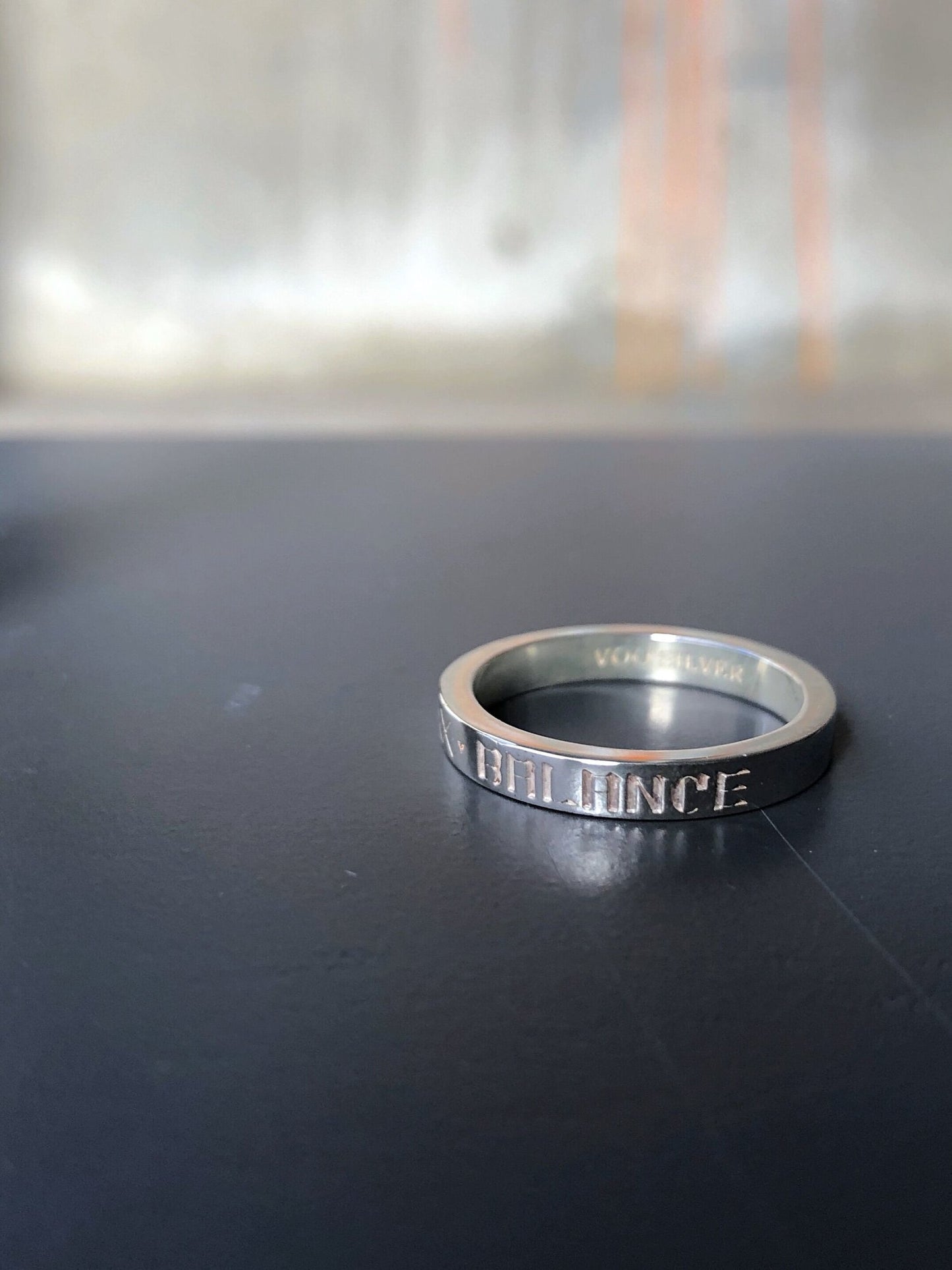 VOO-A-017 / COMBI RING / SILVER