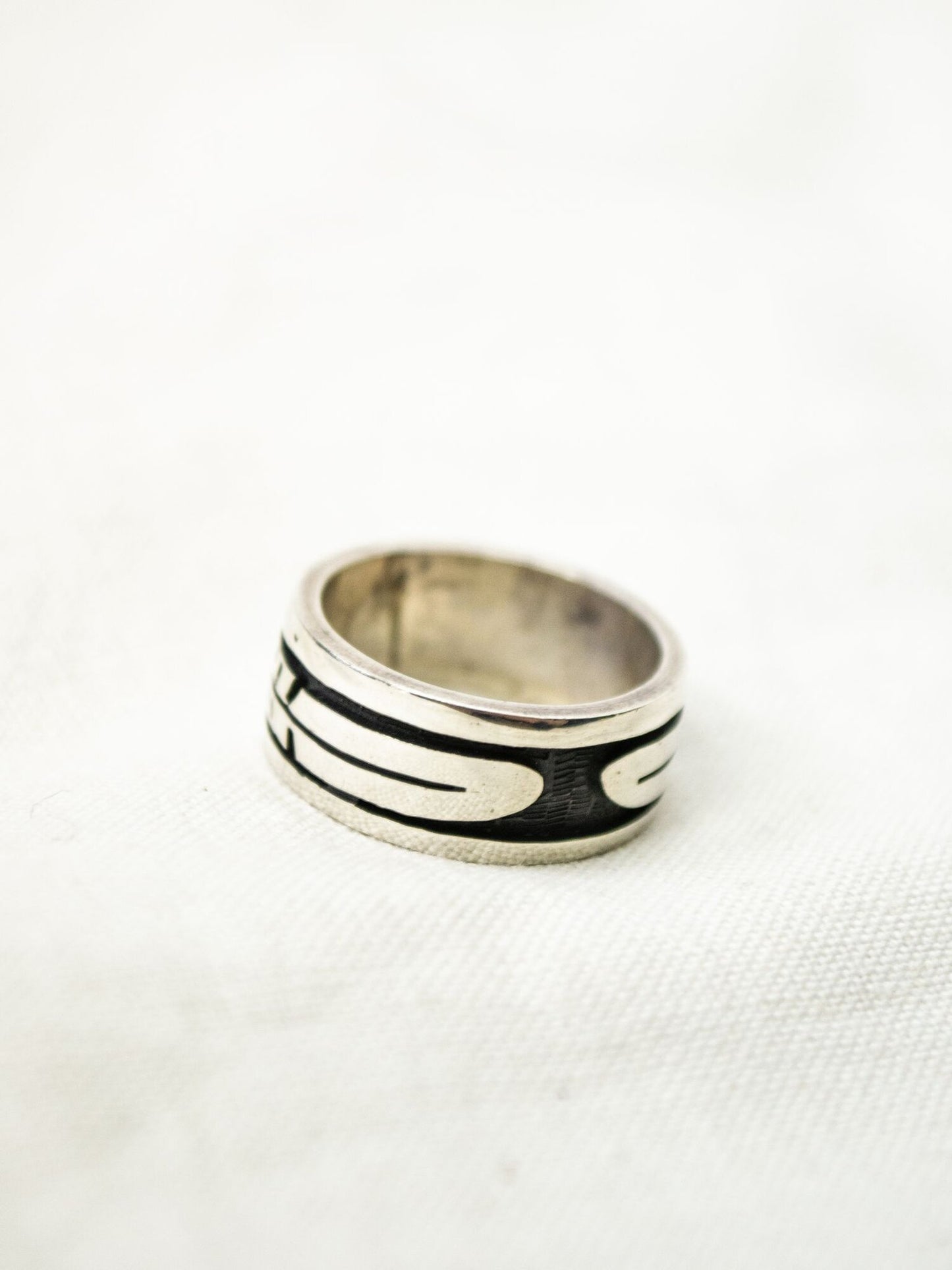 WILLIS HUMEYESTEWA SILVER RING