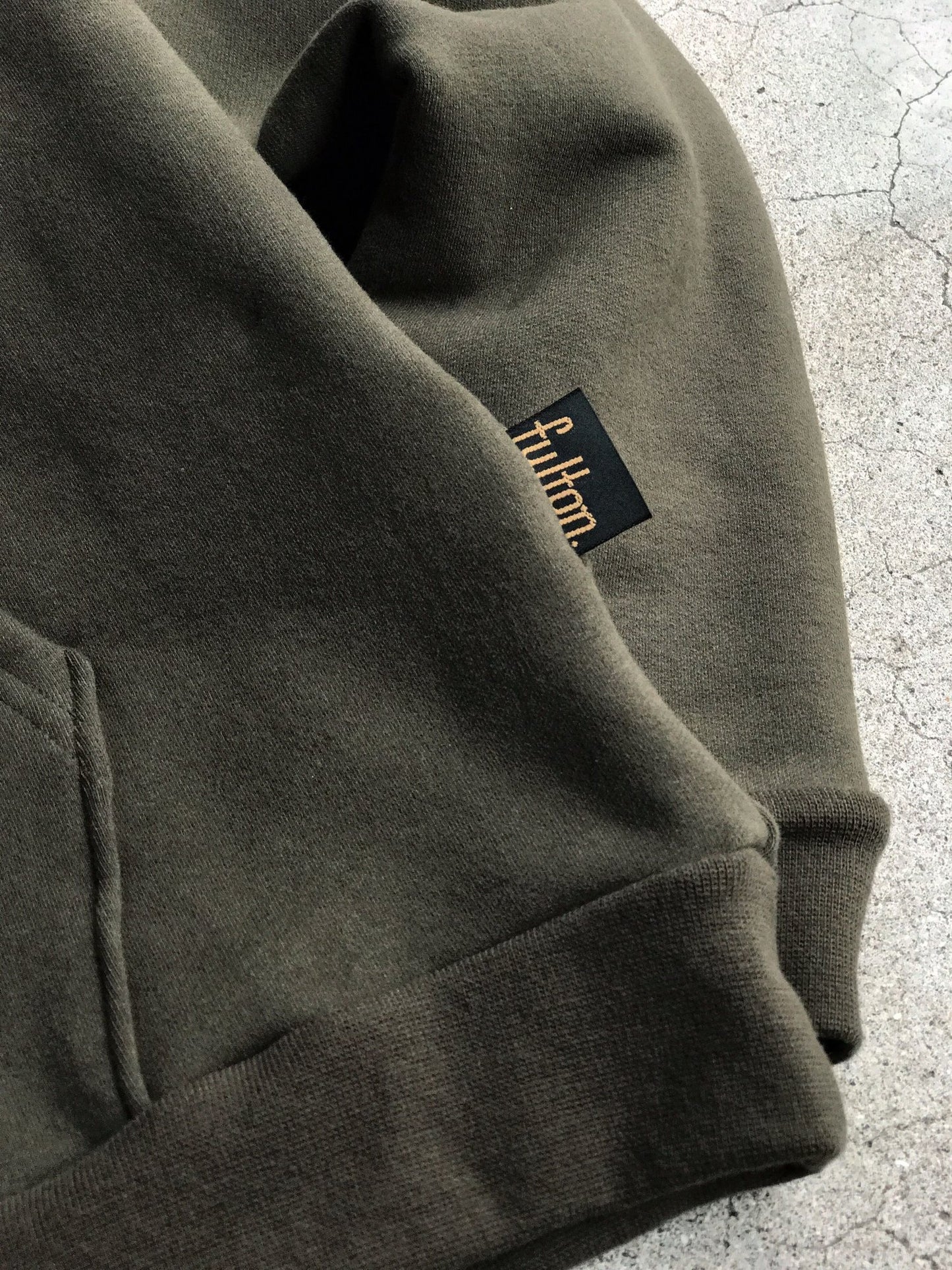 HIGH LINE BIYON ZIPUP HOODIE / OLIVE