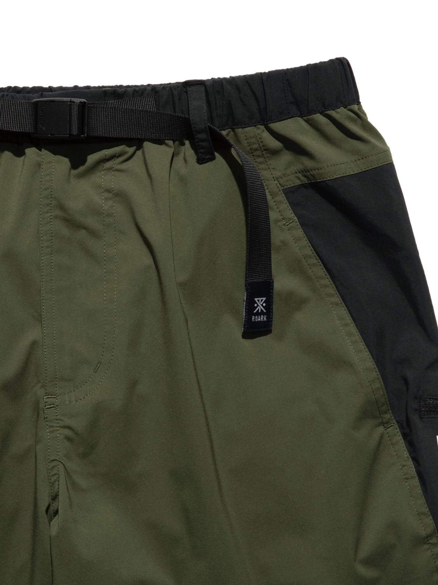 RSJ720 / BOATMAN TECH SHORTS / ARMY