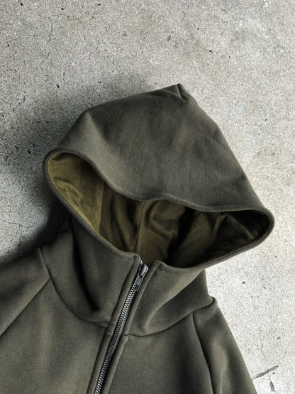 HIGH LINE BIYON ZIPUP HOODIE / OLIVE