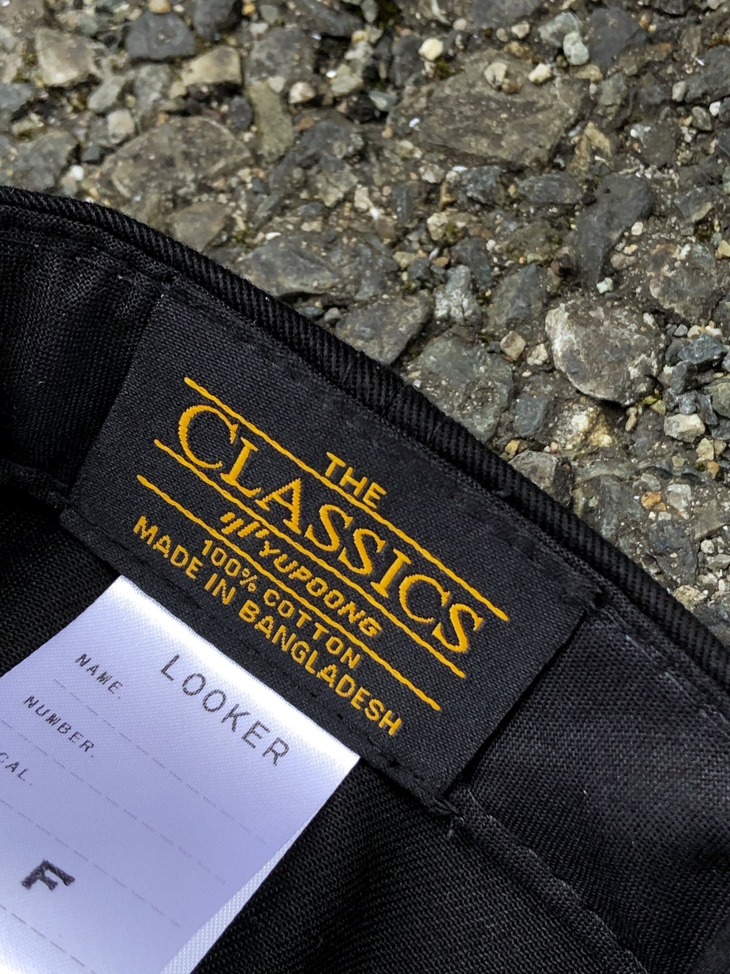 百 CAP / BLACK/WHITE