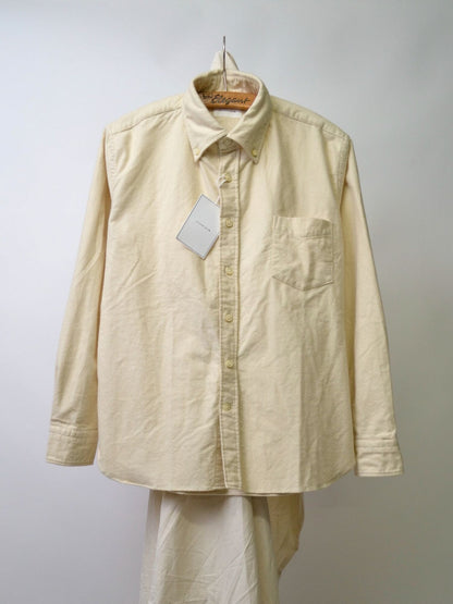 301NW / ネル起毛ダスティーワッシャーエイタシャツ / オフホワイト