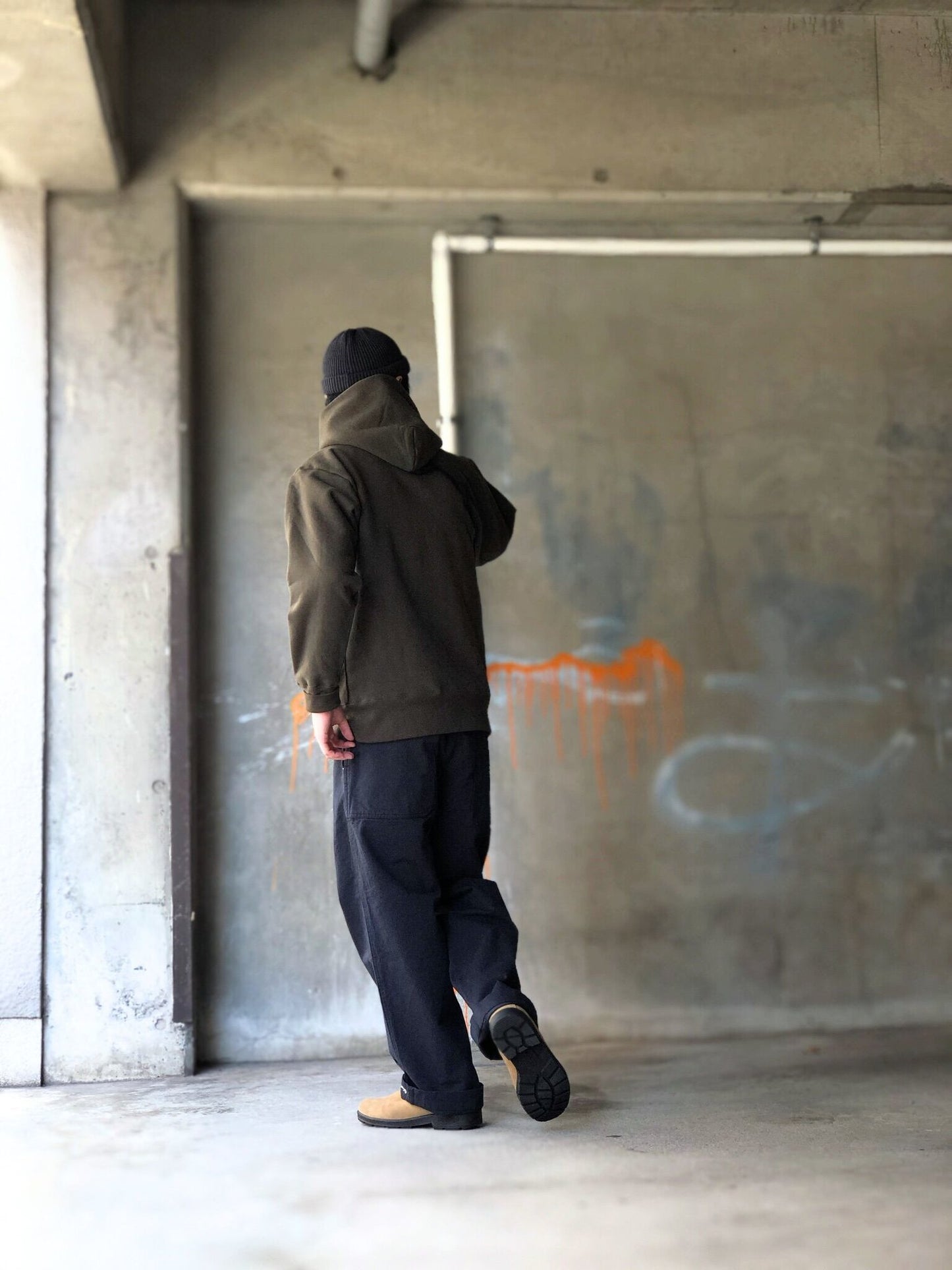 LIKE "VINTAGE" CHINO PANTS / NAVY