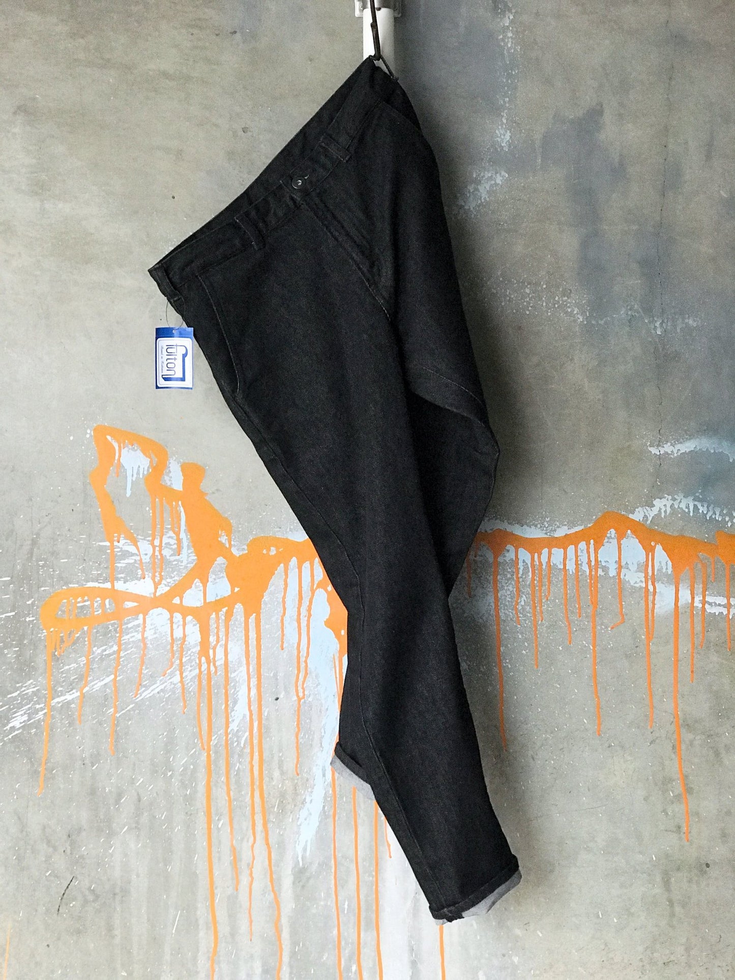 TILLARY DENIM PANTS / BLACK