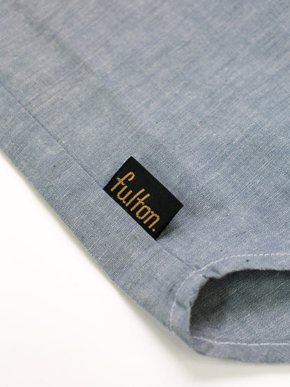 ”OWN WAY” B.D SHIRTS 改 (CHAMBRAY) / Smokey blue