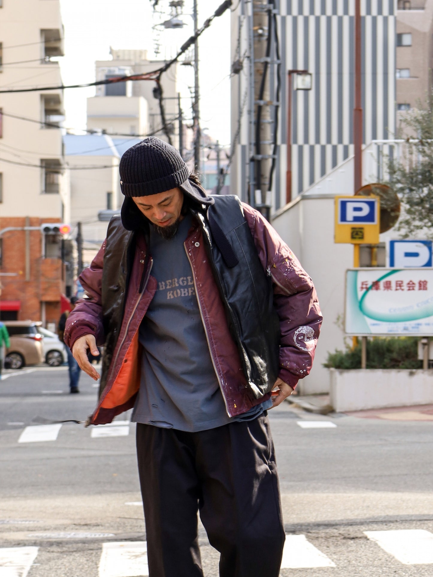 EXELEZA REV VEST / Black