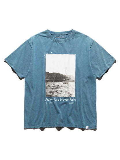 "ANF PHOTO" WELL WORN TEE / Slate Blue