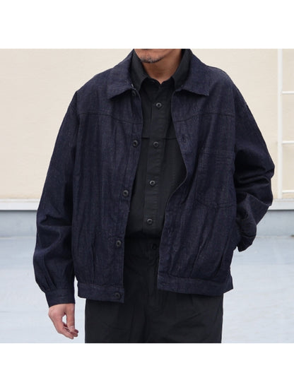 8オンスムラデニム US NAVY1STトラッカーJKT / Indigo