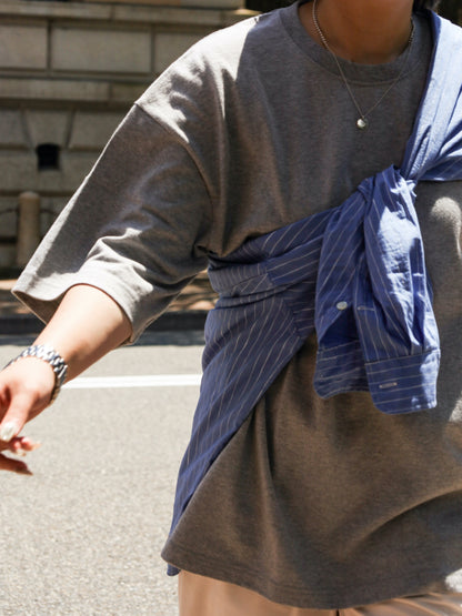 BASIC S/S TEE / Grey