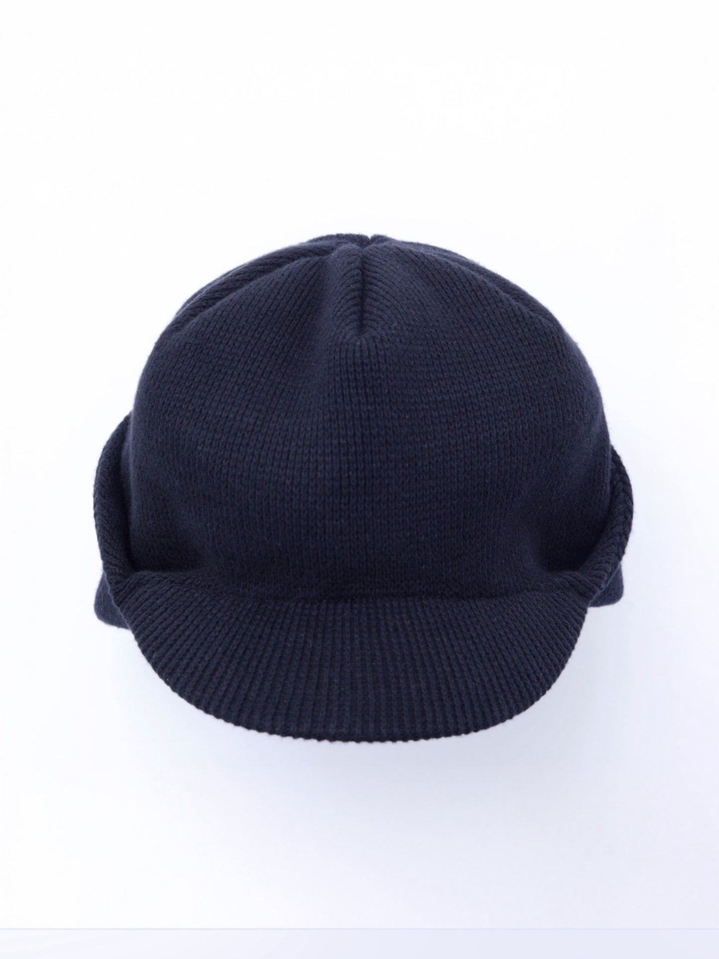ORGANIC COTTON EARFLAP KNIT CAP / 3colors