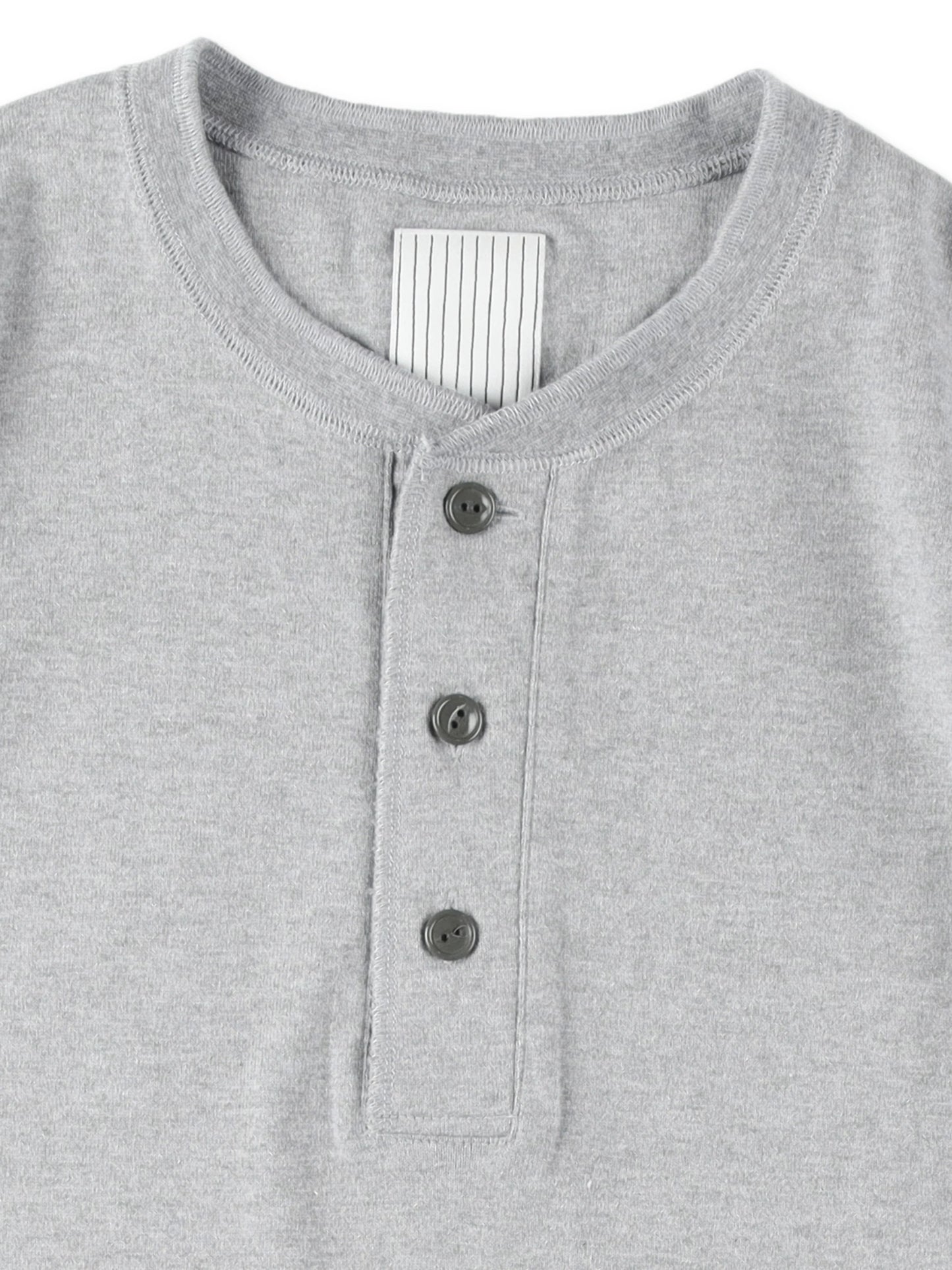 HENRY NECK SS TEE / Grey M