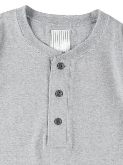 HENRY NECK SS TEE / Grey M