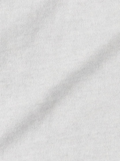 BIG LS COTTON KNIT TEE / Gray M