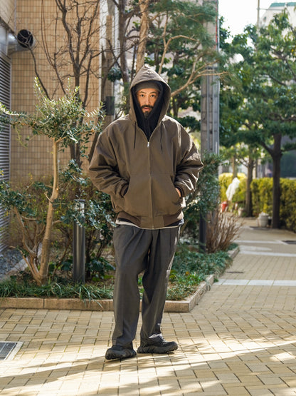 DUCK HOODY JACKET / Grey