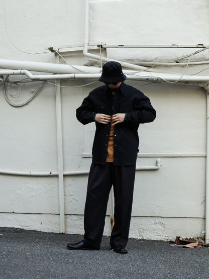 "OWN WAY" SHJKT / Black denim