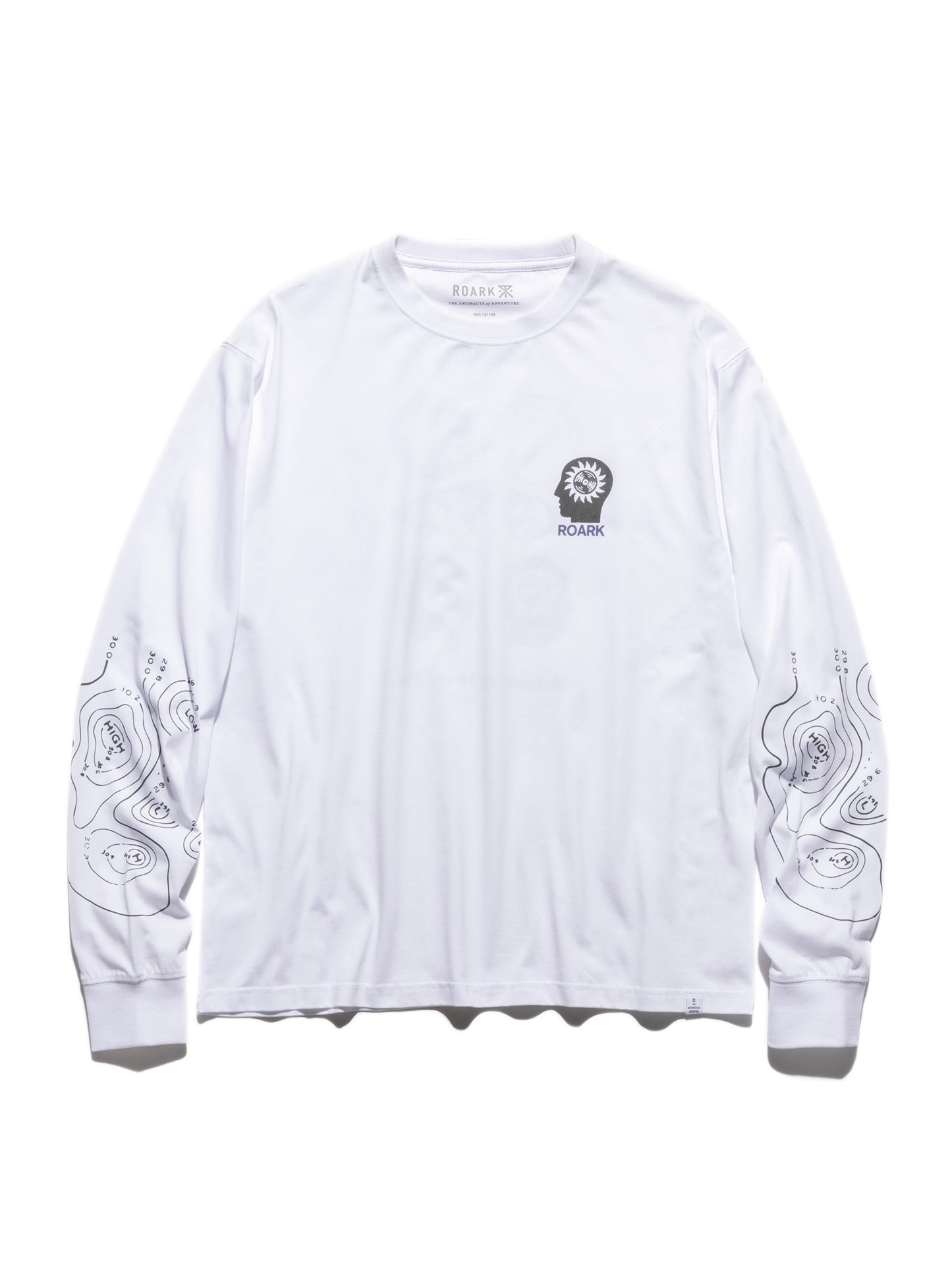 "NEVER FAILS" L/S TEE / White
