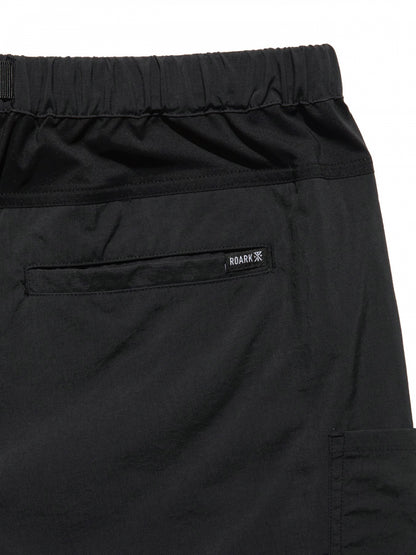 BOATMAN TECH SHORTS / Black