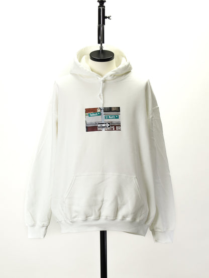 【212.MAG×fulton】FLATBUSH HOODY / White