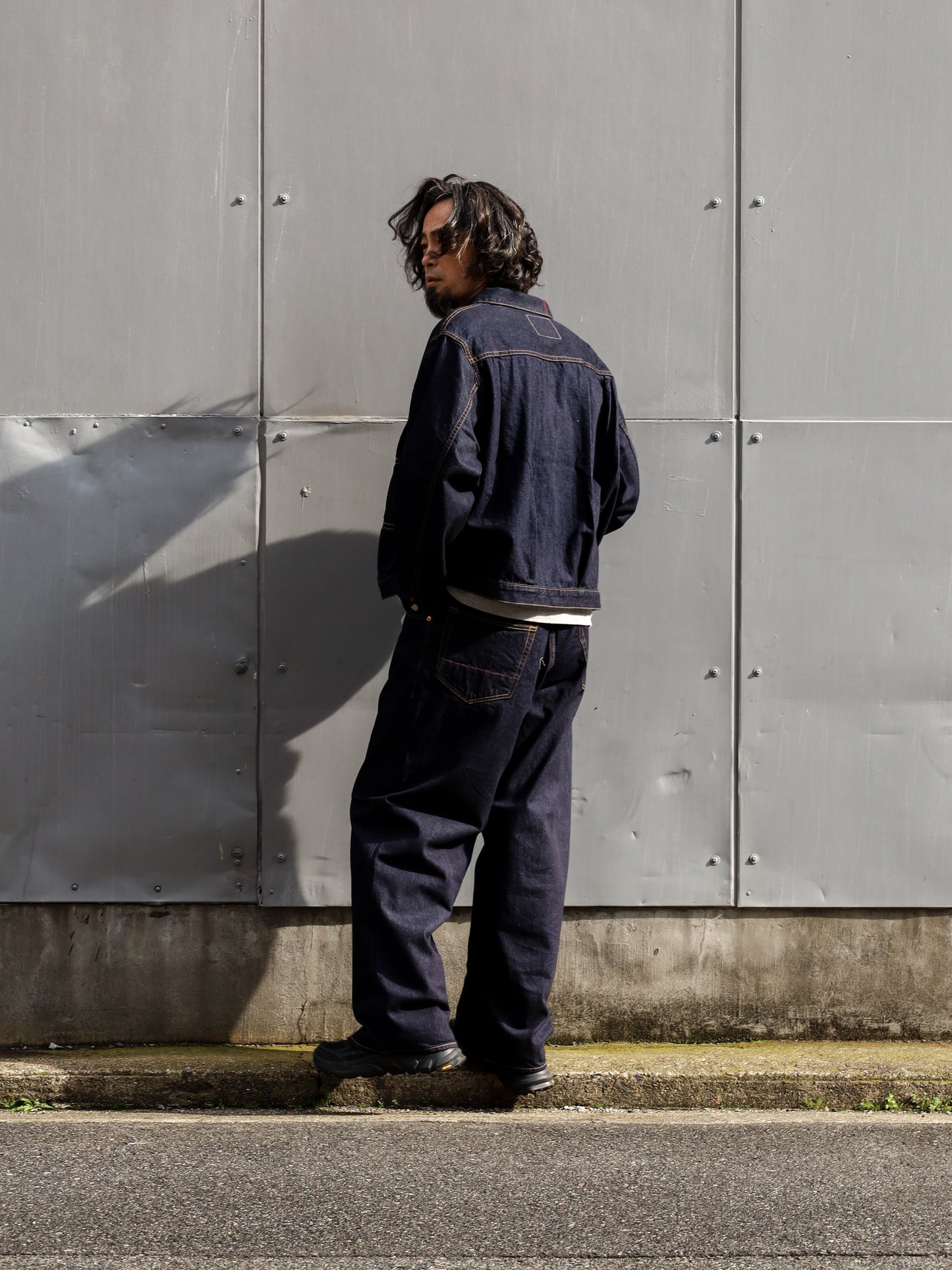 WIDE 5P DENIM PANTS / Indigo