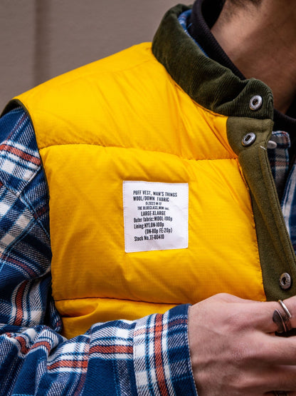 PUFF VEST / Olive