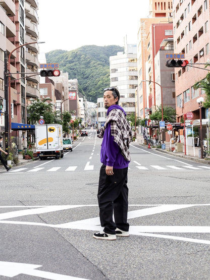 "OWN WAY" SHJKT 改 / Purple check