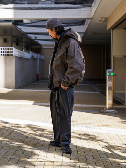 DUCK HOODY JACKET / Grey