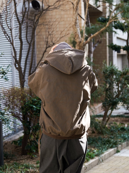 DUCK HOODY JACKET / Grey