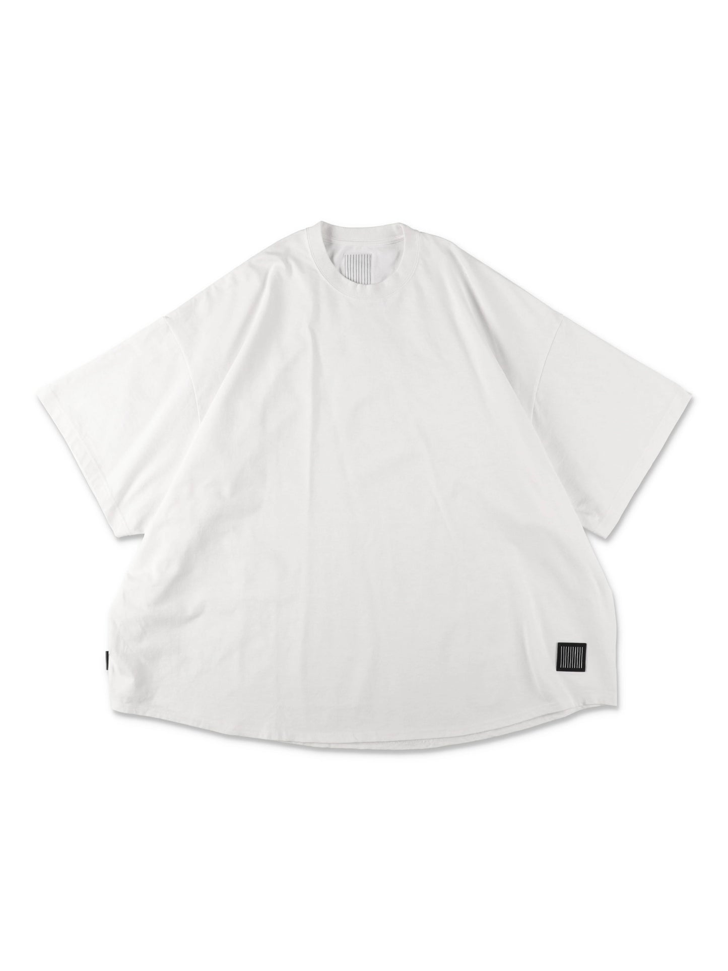 SUPER BIG ROUND SS TEE / White