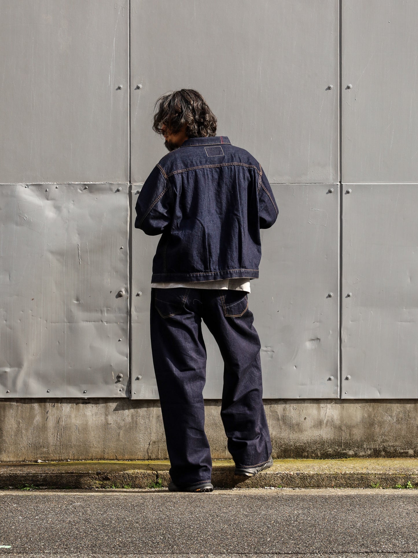 DOUBLE POCKET DENIM JACKET / Indigo