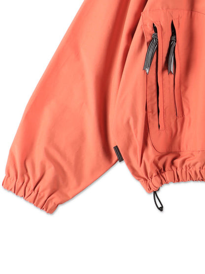 ZIP NYLON SPORTY JACKET / Orange