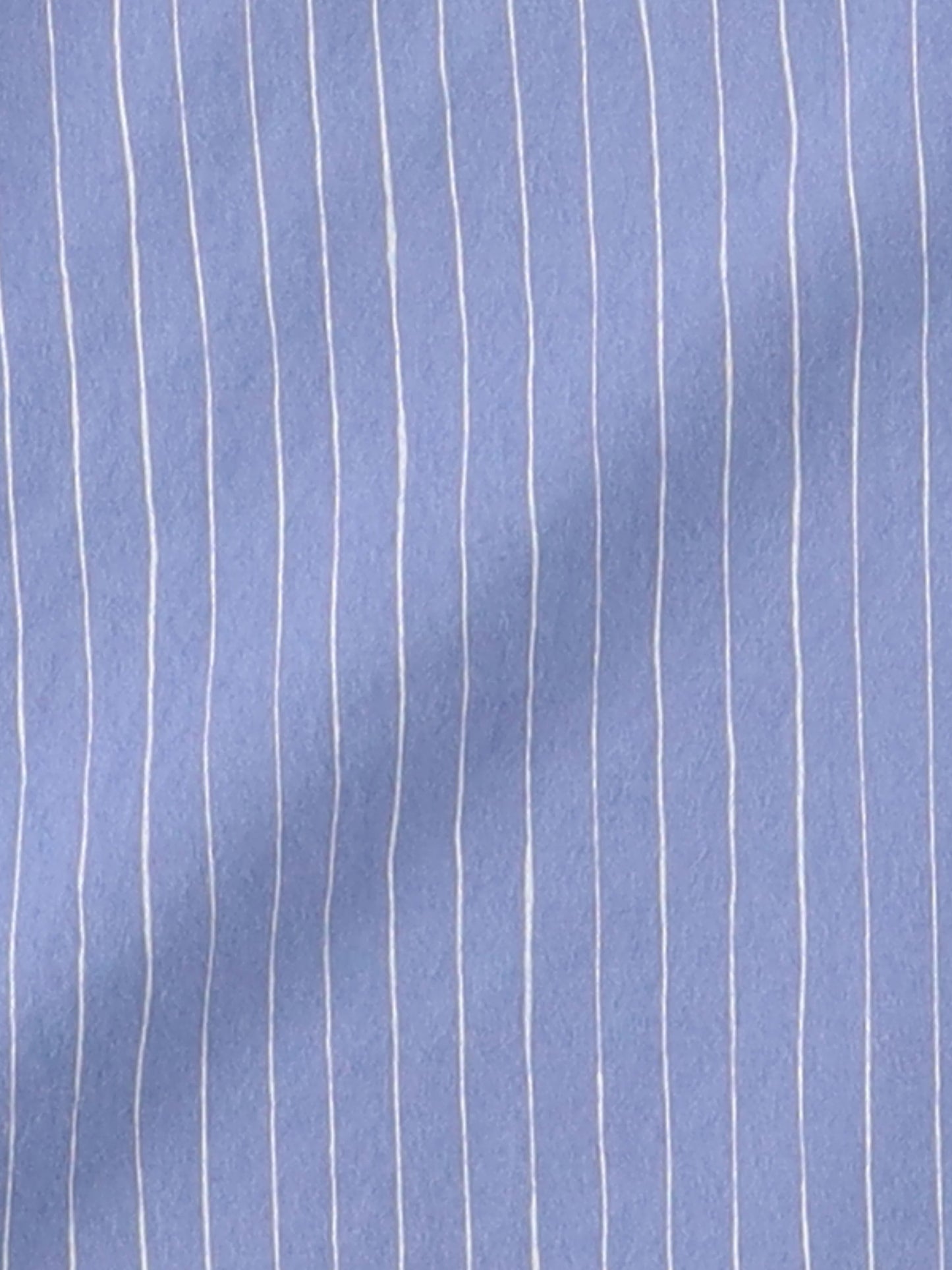 COTTON STRIPE SLIT SHIRT / Sax