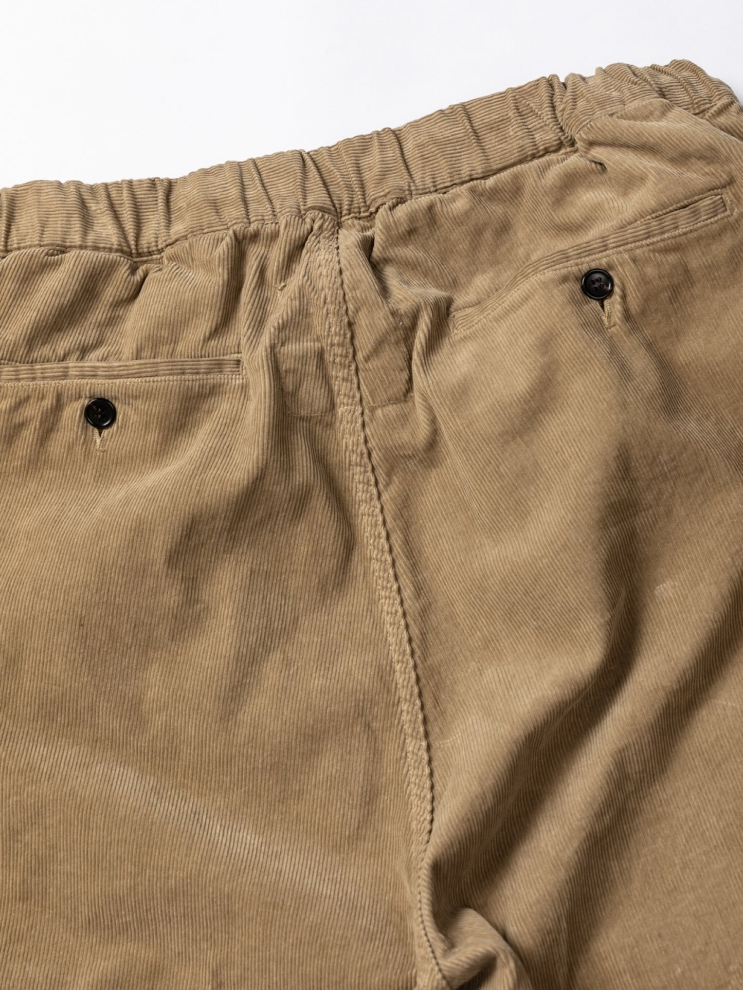 HEM TUCK EASY PANTS (CORDUROY) / Beige