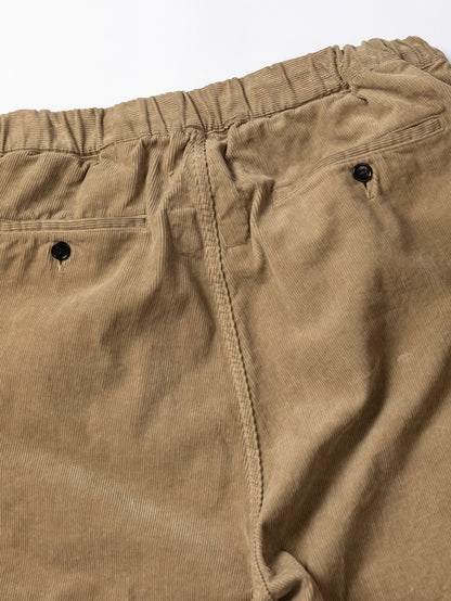 HEM TUCK EASY PANTS (CORDUROY) / Beige
