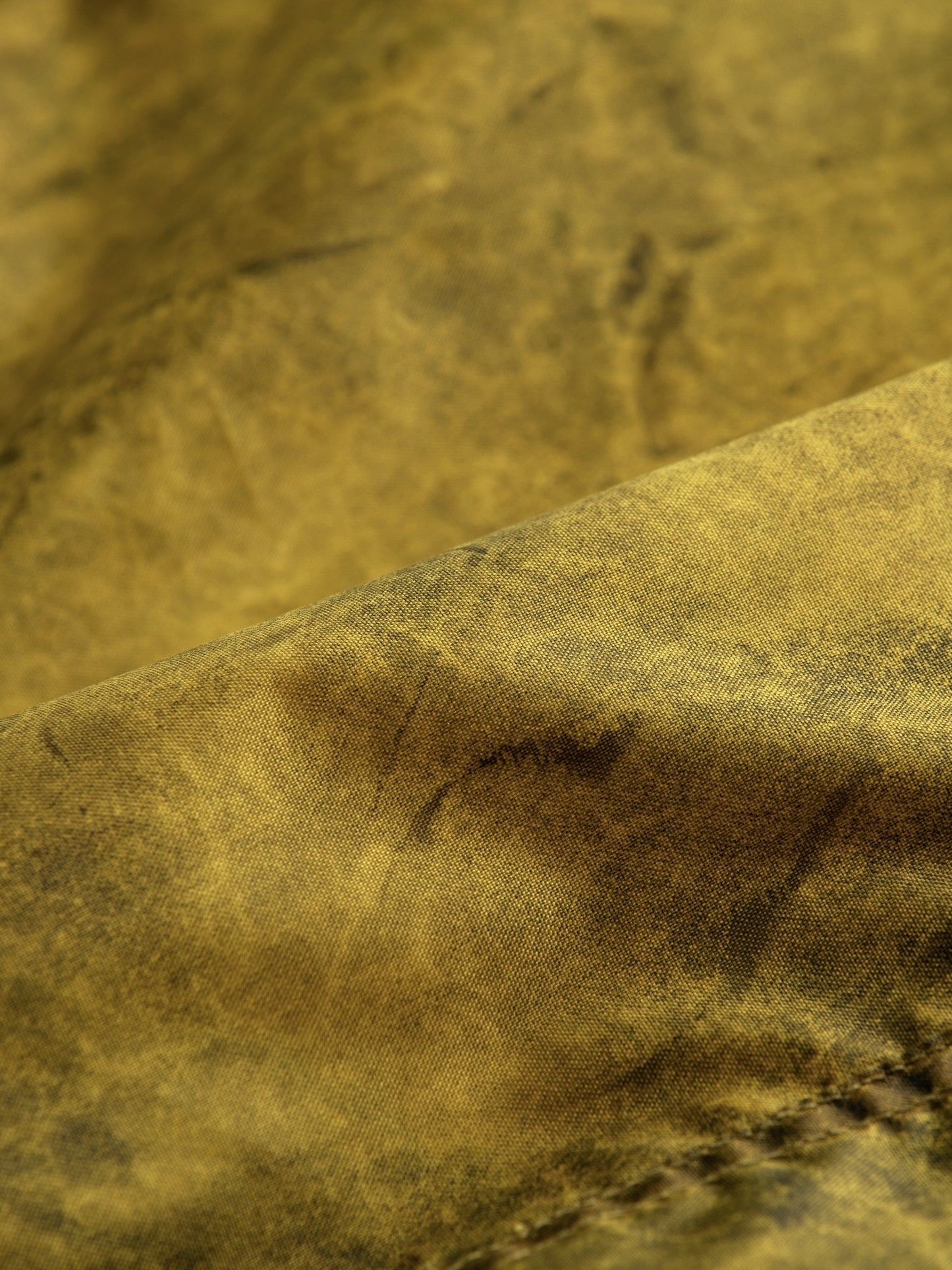 DIRTPAINT NYLON MODS COAT / Yellow