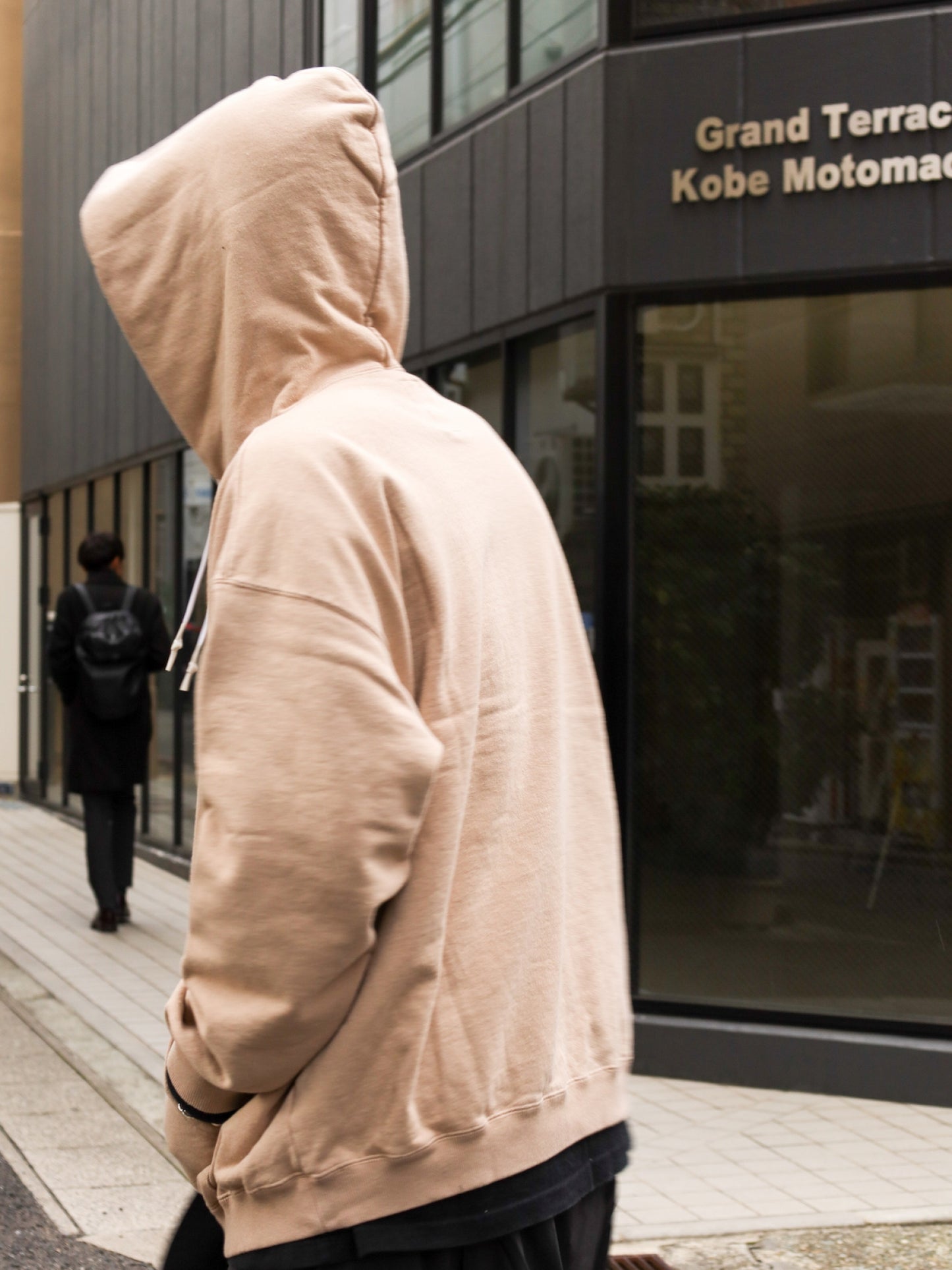 SFC HOODIE / Washed beige