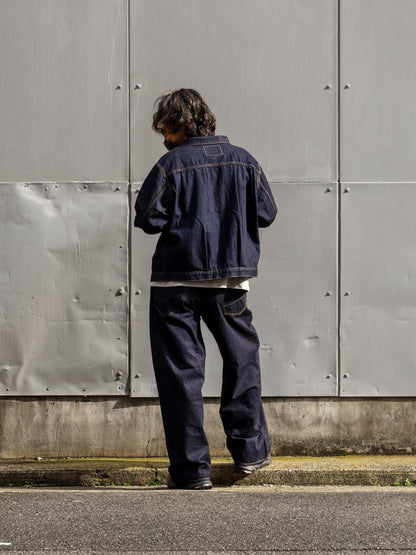 WIDE 5P DENIM PANTS / Indigo